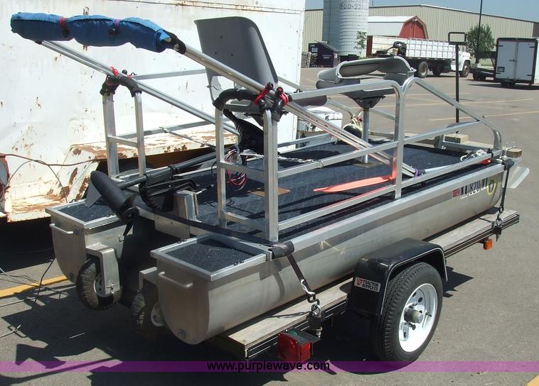 image for item 7108 Tuff Lil 10' pontoon boat