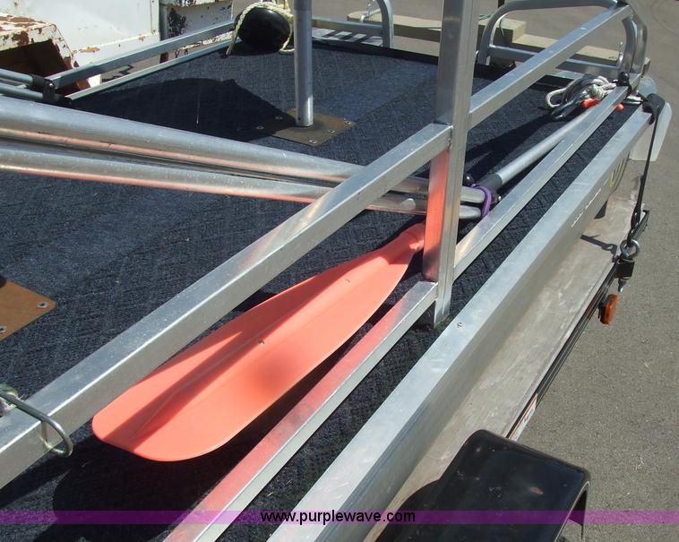 image for item 7108 Tuff Lil 10' pontoon boat