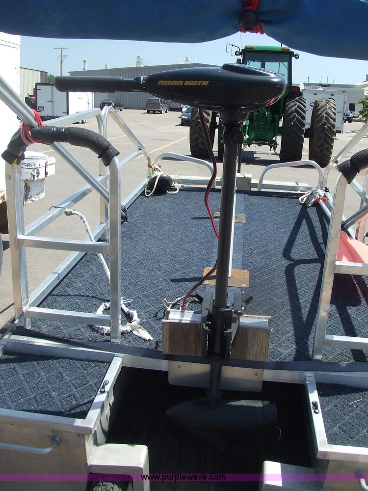 image for item 7108 Tuff Lil 10' pontoon boat