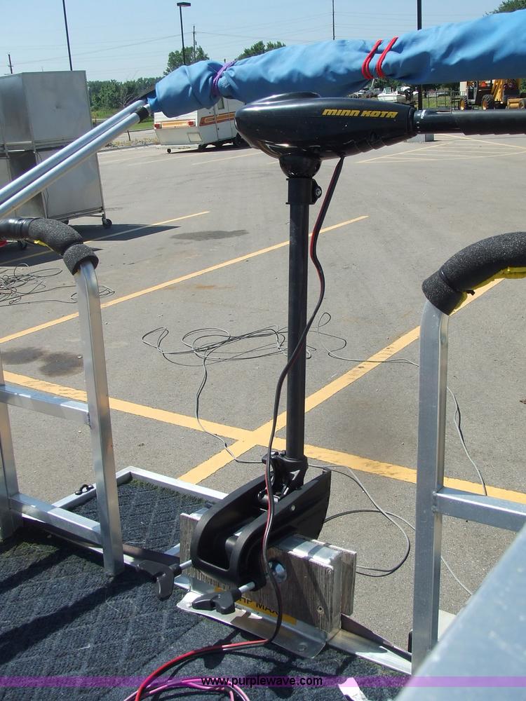 image for item 7108 Tuff Lil 10' pontoon boat