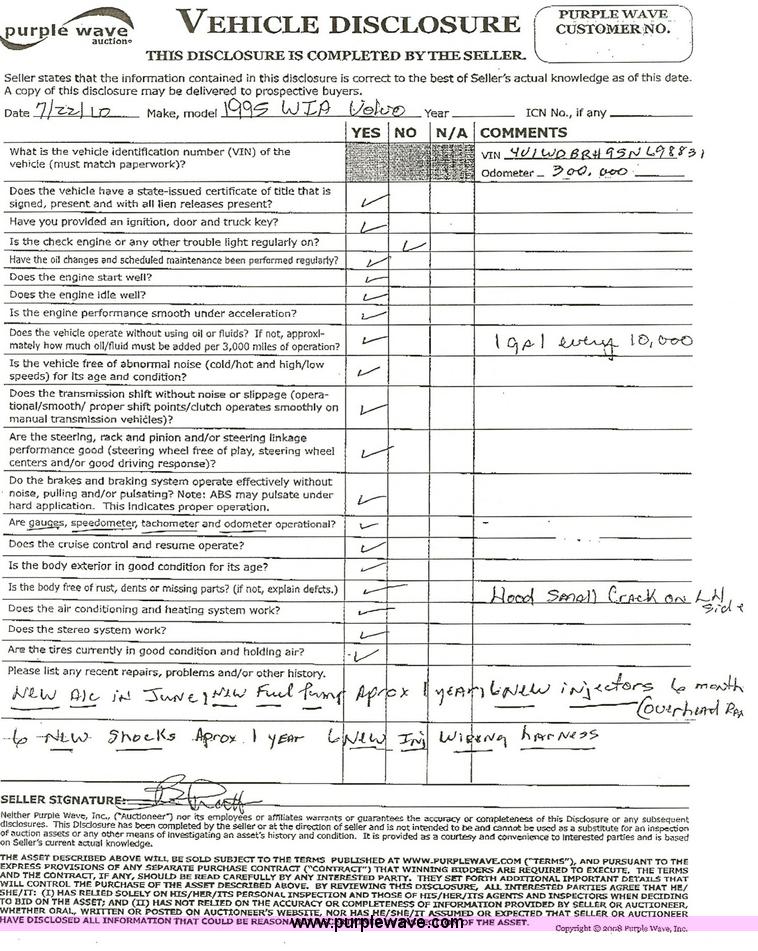 image for item 1650 1995 White Gmc Aero Wia semi truck