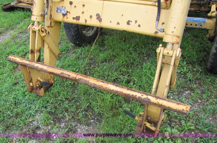 image for item 3054 1989 Ford 6610 Tiger Special tractor with 52" side boom mower