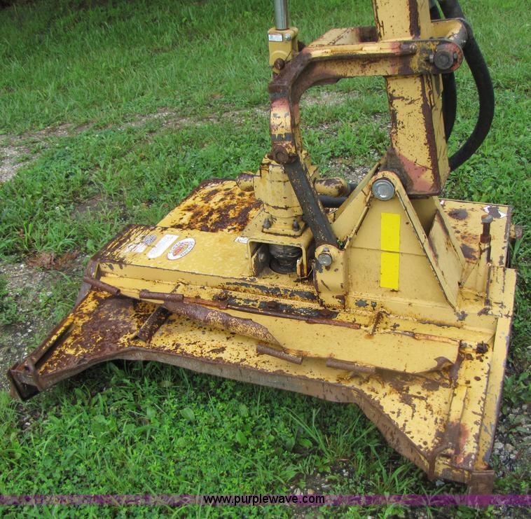 image for item 3054 1989 Ford 6610 Tiger Special tractor with 52" side boom mower