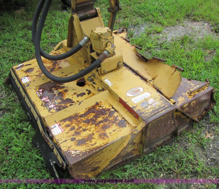 image for item 3054 1989 Ford 6610 Tiger Special tractor with 52" side boom mower