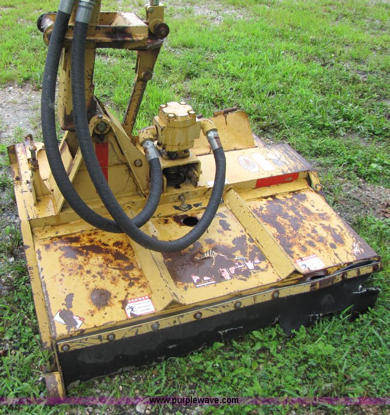 image for item 3054 1989 Ford 6610 Tiger Special tractor with 52" side boom mower