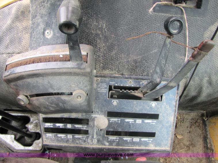 image for item 3054 1989 Ford 6610 Tiger Special tractor with 52" side boom mower