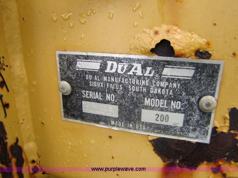 image for item 3054 1989 Ford 6610 Tiger Special tractor with 52" side boom mower