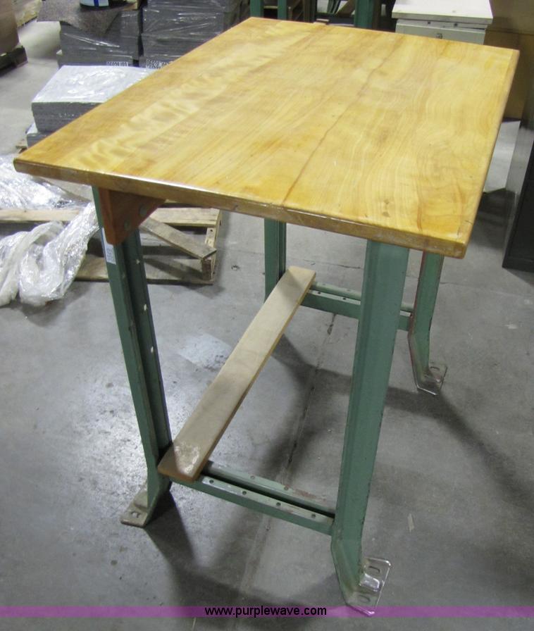 image for item 3549 (15) Wood top work benches