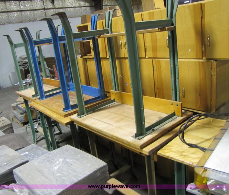 image for item 3549 (15) Wood top work benches