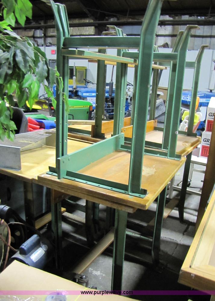 image for item 3549 (15) Wood top work benches