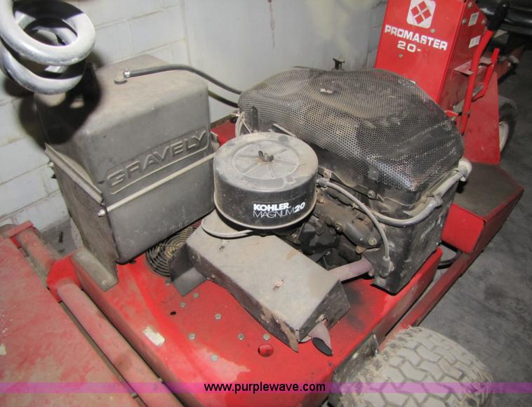 image for item 3560 Gravely Promaster 20