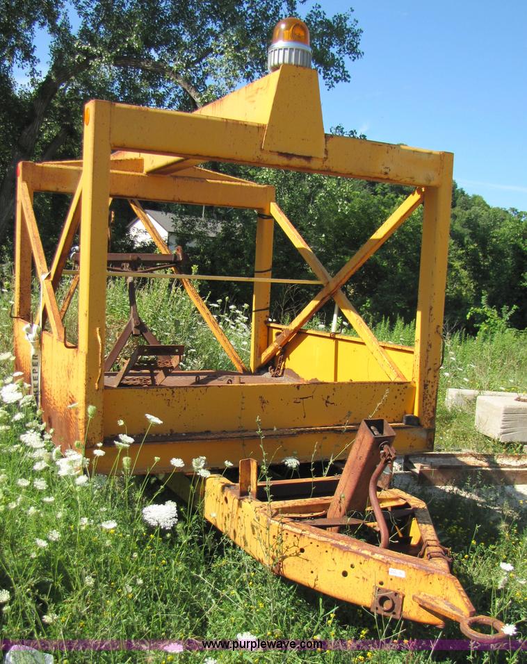 image for item 3609 Homemade tow truck bed