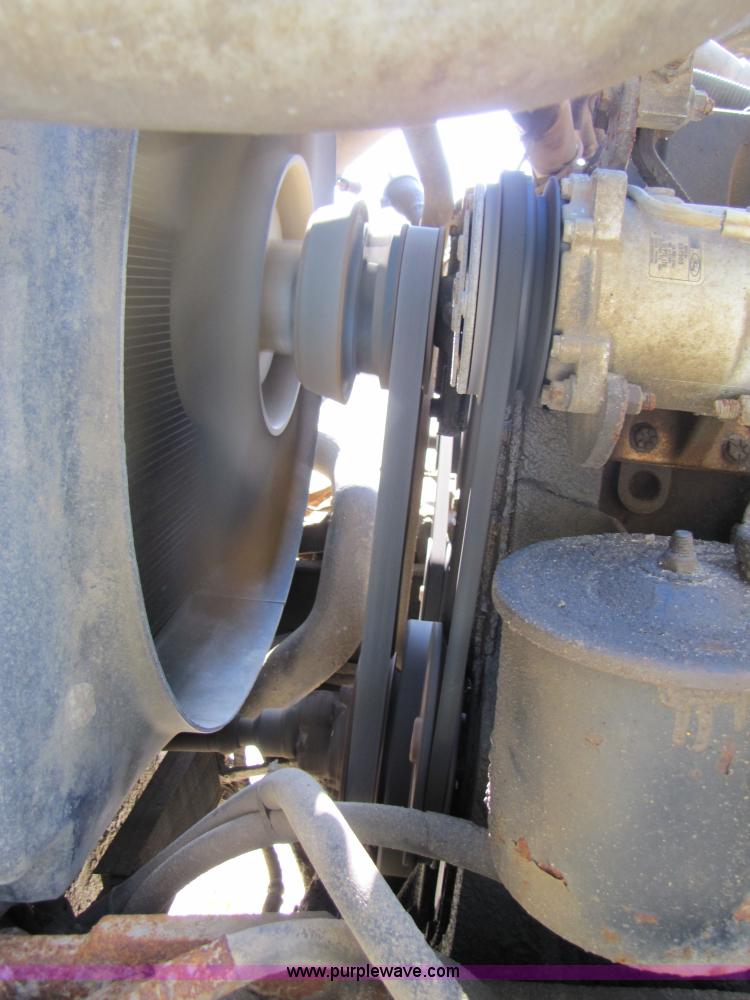 image for item 3610 1991 Ford L9000 dump truck with side snow plow