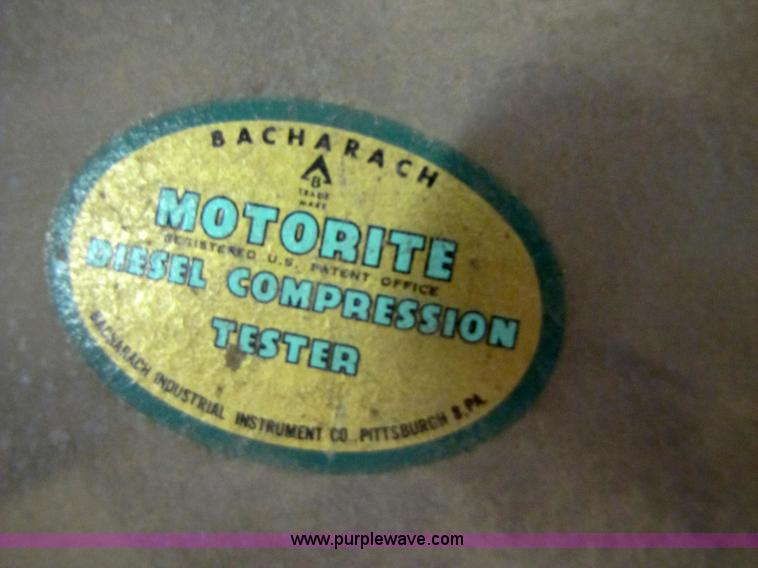 image for item 3617 Motorlite diesel compression tester with five adapters