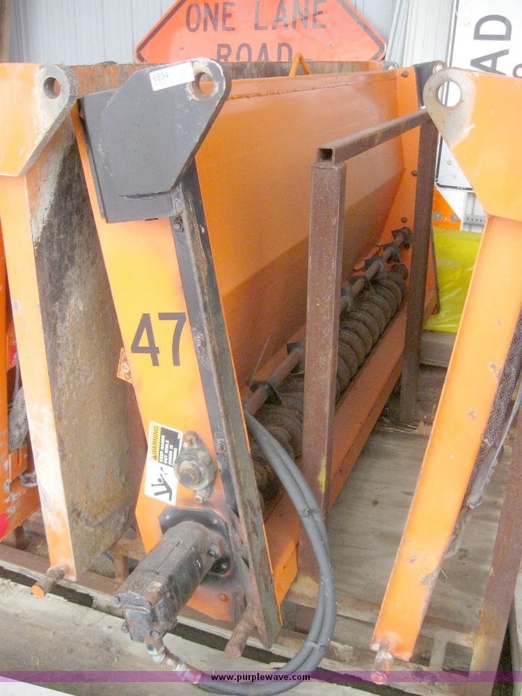 image for item 6894 Henderson 96x6xMLD salt and sand end gate spreader