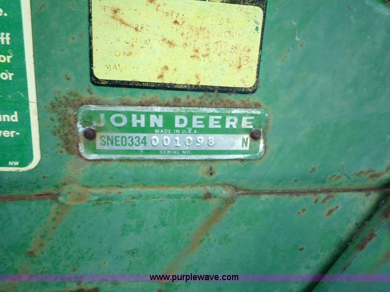 image for item 2177 John Deere 55 combine