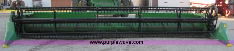 image for item 3012 1998 John Deere 925 flex platform