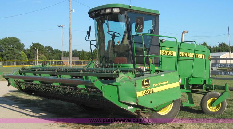 image for item 3017 2000 John Deere 4890 self-propelled swather