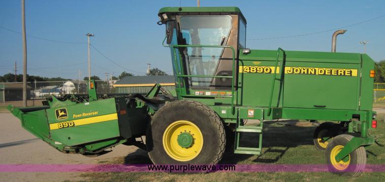 image for item 3017 2000 John Deere 4890 self-propelled swather