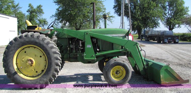 image for item 3024 1969 John Deere 4020 tractor and loader