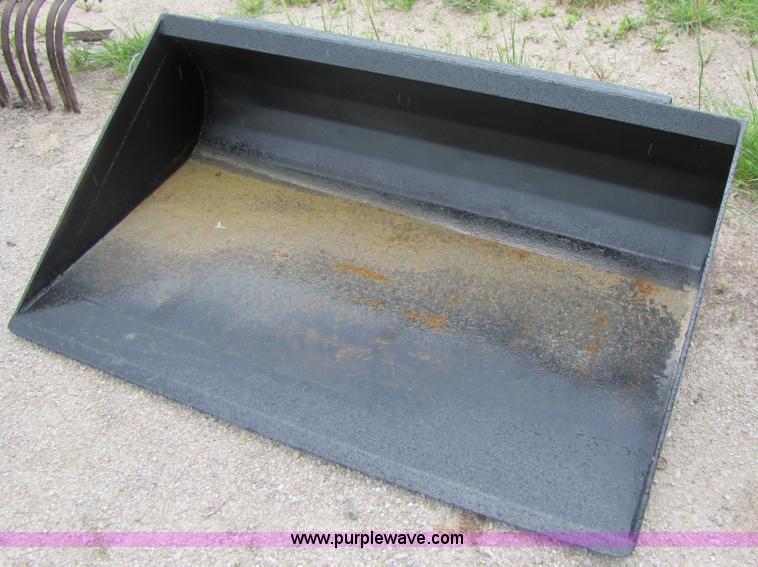 image for item 3042 58" low profile skid steer bucket