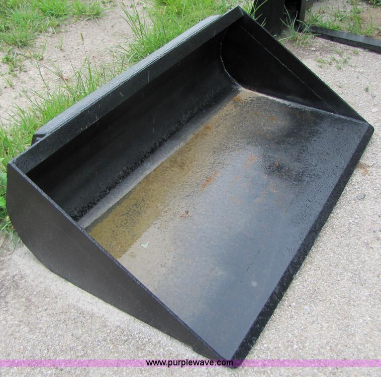 image for item 3042 58" low profile skid steer bucket
