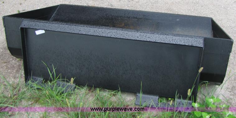 image for item 3042 58" low profile skid steer bucket