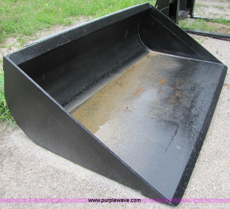 image for item 3042 58" low profile skid steer bucket