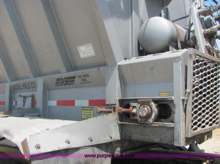 image for item 4618 2000 Red River Valley HULV237 live bottom trailer