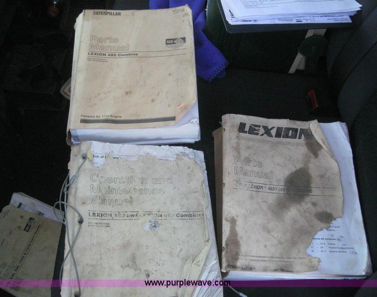 image for item 6135 2000 Caterpillar Lexion 485 combine
