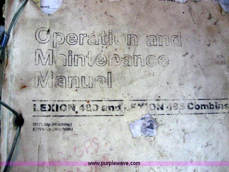 image for item 6135 2000 Caterpillar Lexion 485 combine