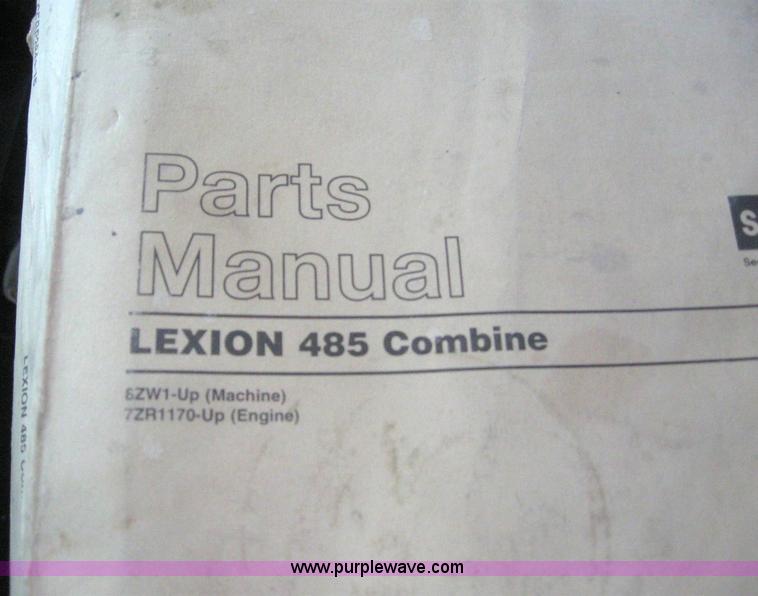 image for item 6135 2000 Caterpillar Lexion 485 combine