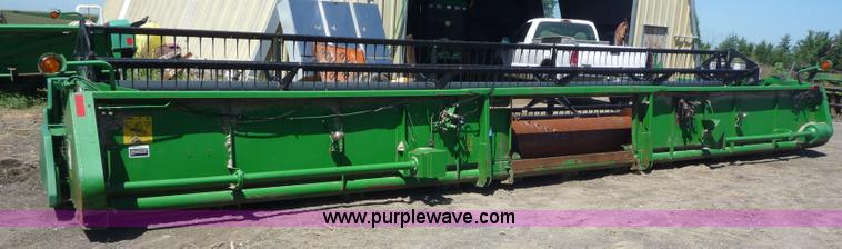 image for item 7004 1998 John Deere 930F flex platform