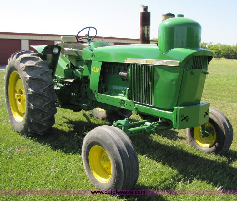 image for item 7202 1965 John Deere 4020 tractor