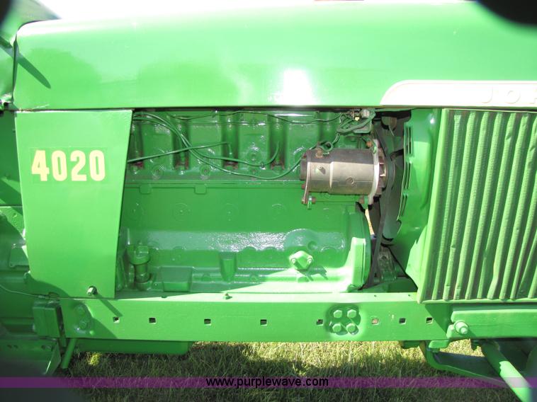 image for item 7202 1965 John Deere 4020 tractor