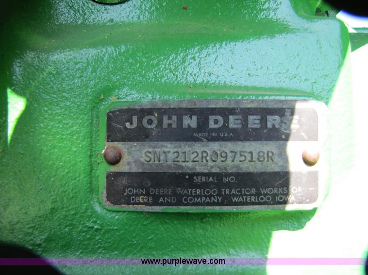 image for item 7202 1965 John Deere 4020 tractor