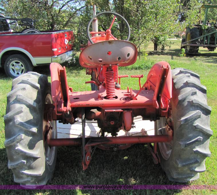 image for item 7204 1951 Allis Chalmers CA tractor with mower