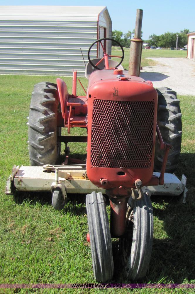image for item 7204 1951 Allis Chalmers CA tractor with mower