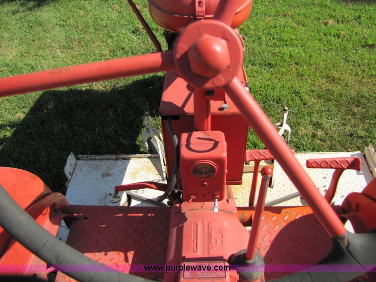 image for item 7204 1951 Allis Chalmers CA tractor with mower