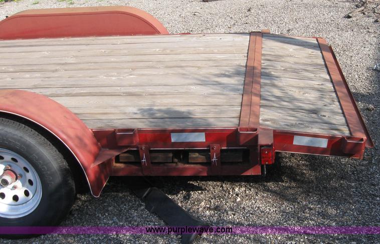 image for item 2570 2005 ABU 18.5' flat bed trailer