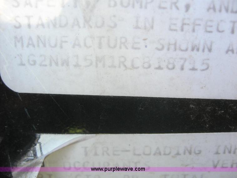 image for item 6148 1994 Pontiac Grand Am GT