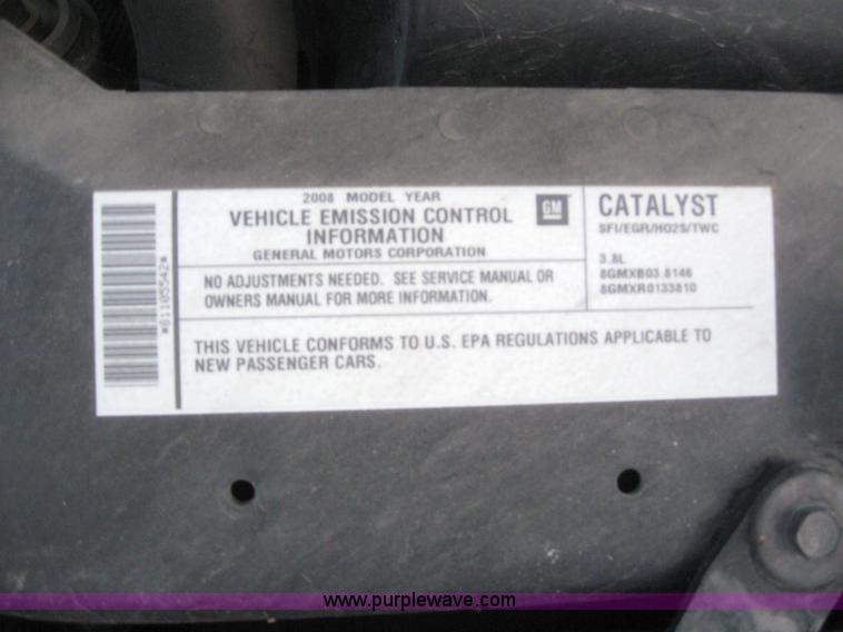 image for item 6164 2008 Pontiac Grand Prix