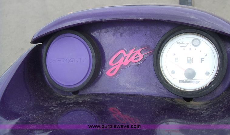 image for item 7120 1999 GTS Bombardier sea doo jet ski with trailer