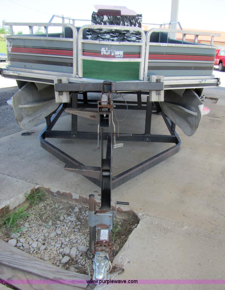 image for item 7158 1990 Bass Buggy Sun Tracker DL pontoon boat