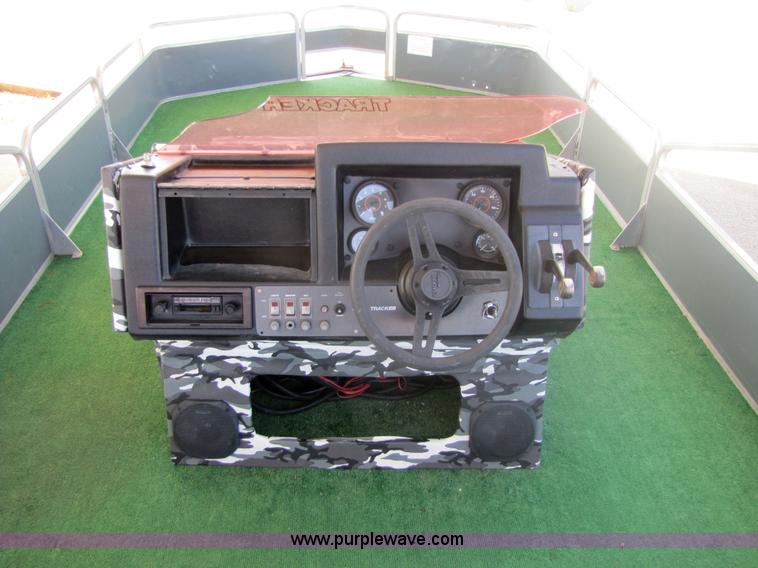 image for item 7158 1990 Bass Buggy Sun Tracker DL pontoon boat