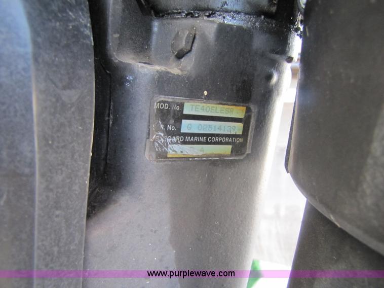 image for item 7158 1990 Bass Buggy Sun Tracker DL pontoon boat