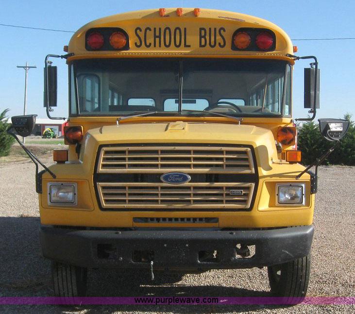 image for item 7715 1992 Ford B700 35 passenger bus