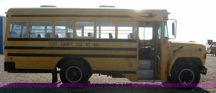image for item 7715 1992 Ford B700 35 passenger bus