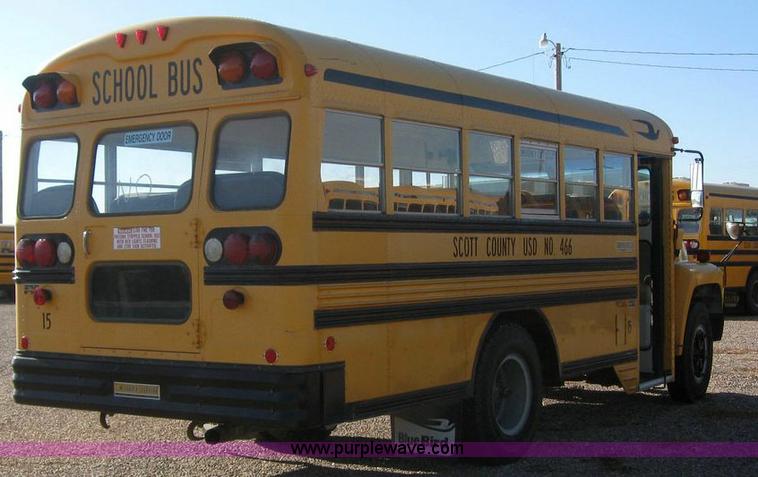 image for item 7715 1992 Ford B700 35 passenger bus