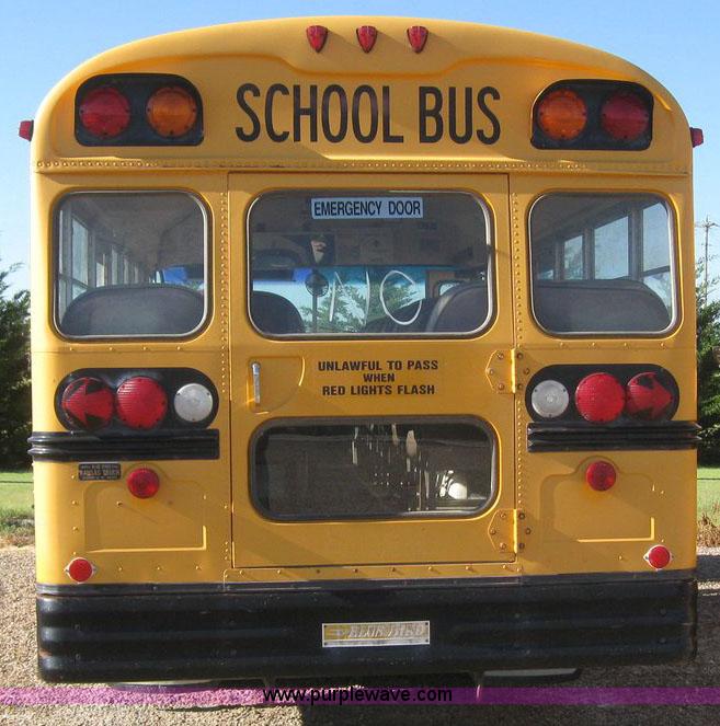 image for item 7716 1990 Chevrolet B6P042 35 passenger school bus